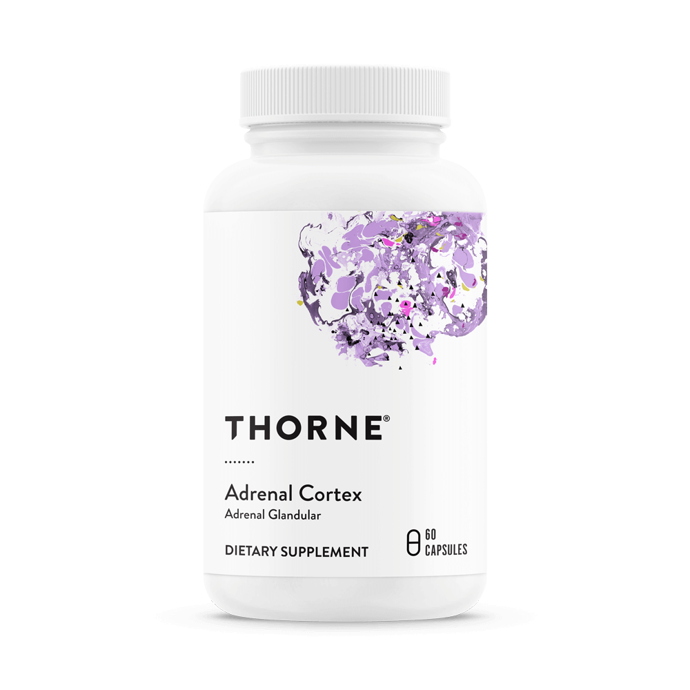 Thorne Adrenal Cortex — 60 capsules product packaging