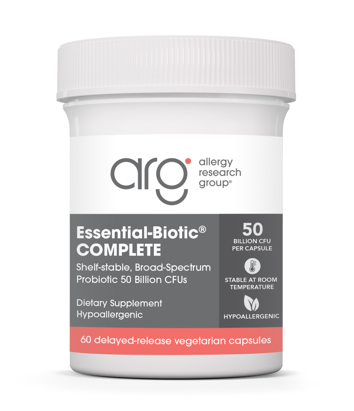 Essential-Biotic® COMPLETE — Allergy Research Group product packaging