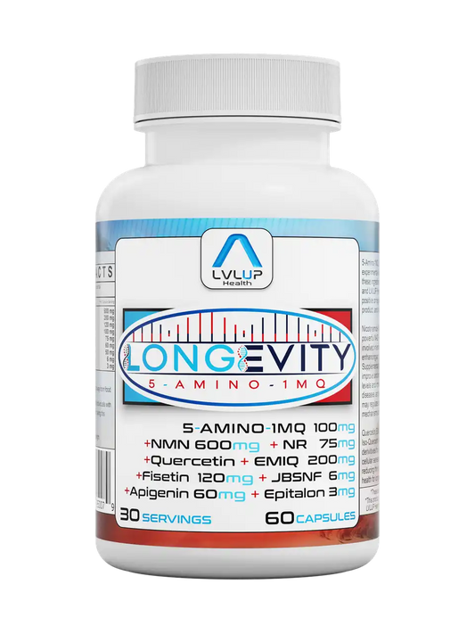 Longevity 5-Amino 1MQ+ NMN + NR | LVLUP Health