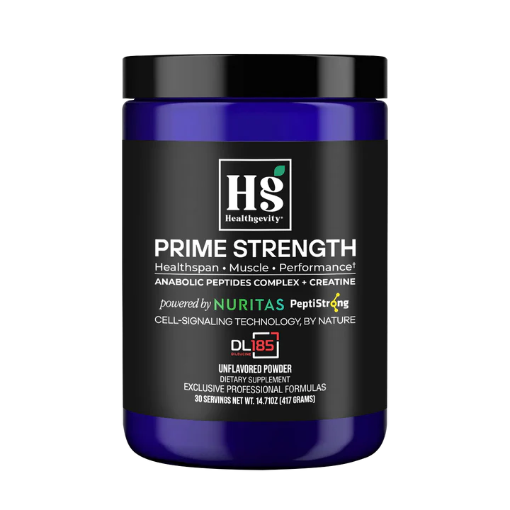 Prime Strength 2.0 With DL185 Dileucine | Healthgevity