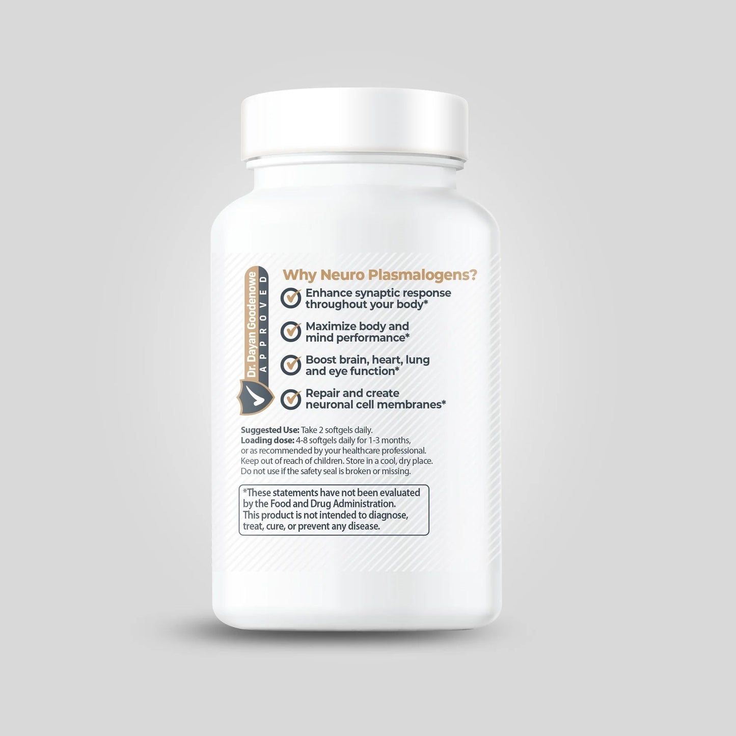 Plasmalogen N3 Softgels | Brain & Cellular Support