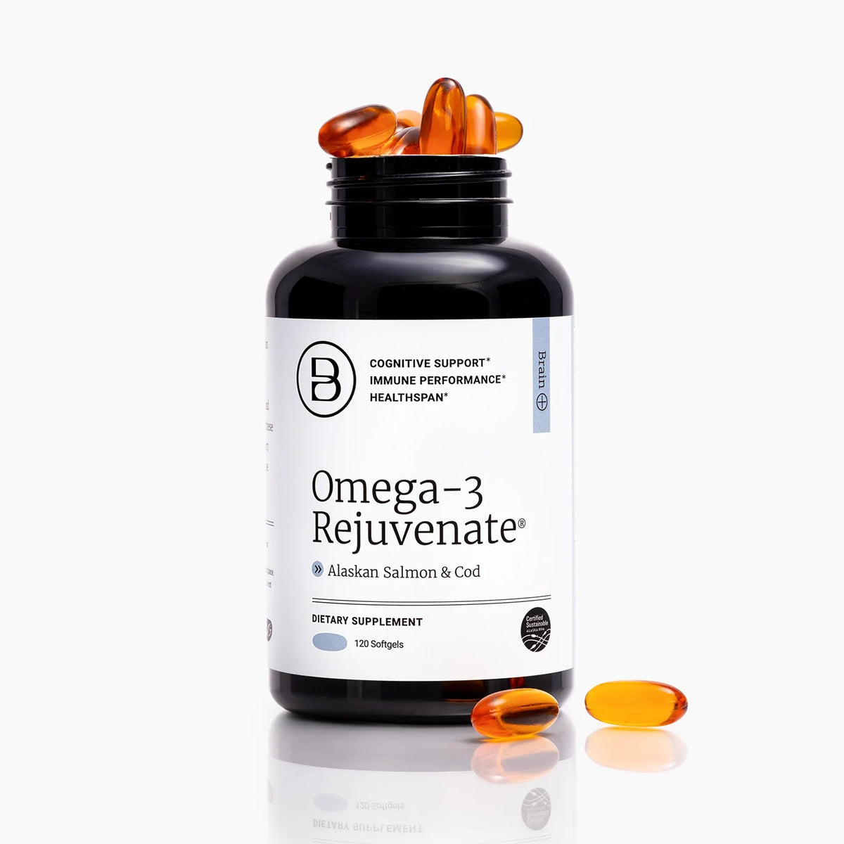 Big Bold Health Omega-3 Rejuvenate® — 120 Softgels product packaging
