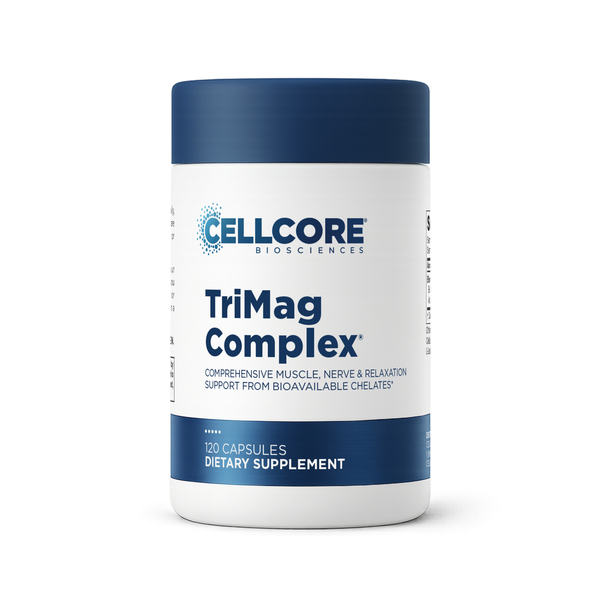 CellCore TriMag Complex — 120 capsules product packaging