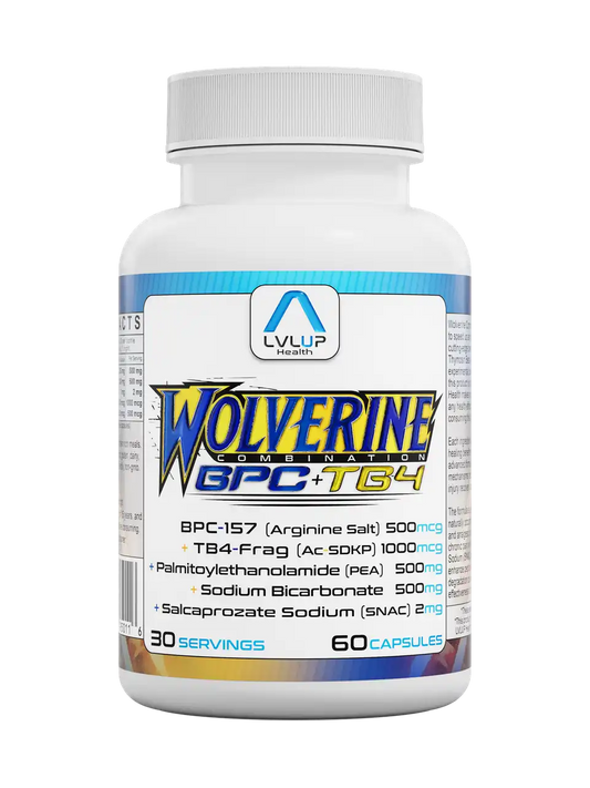 BPC 157 + TB4 Wolverine Stack | LVLUP Health