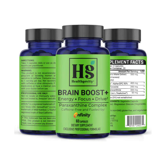 Boosting Brain Power: Enfinity Paraxanthine in Brain Boost+
