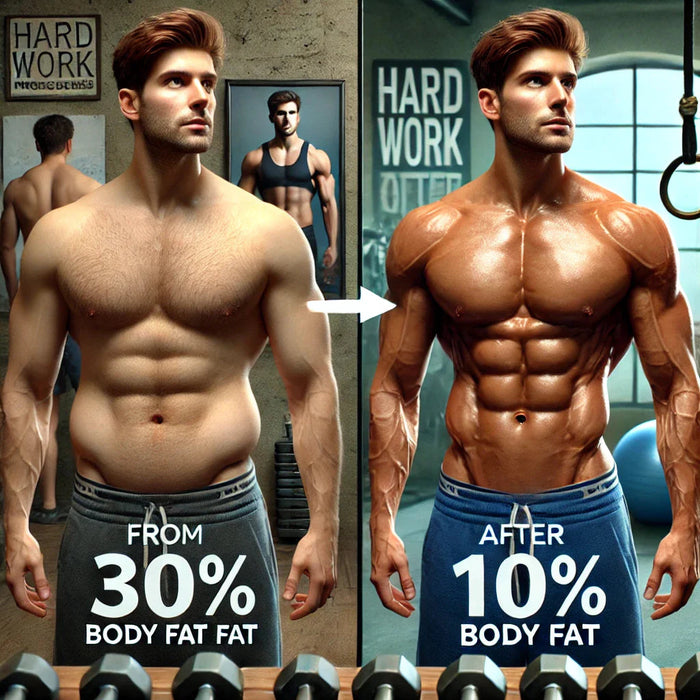 The  Guide To Going From 30% To 10% Body Fat!