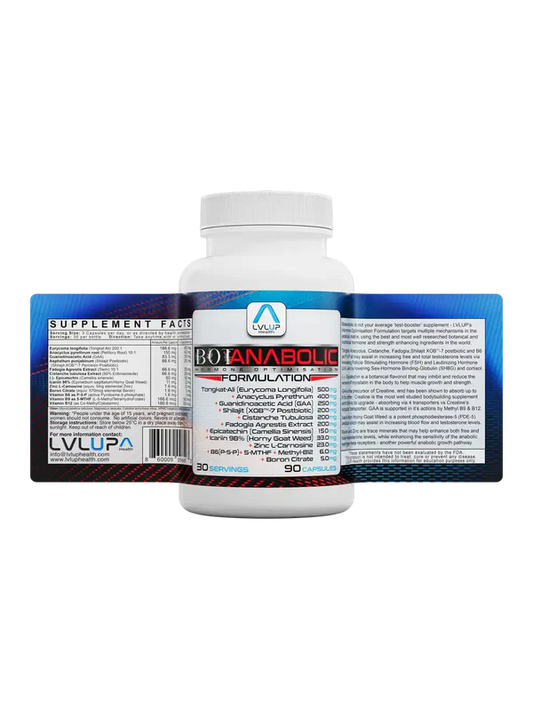 Botanabolic Testosterone Support | LVLUP Health