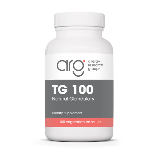 TG 100 — Allergy Research Group product packaging