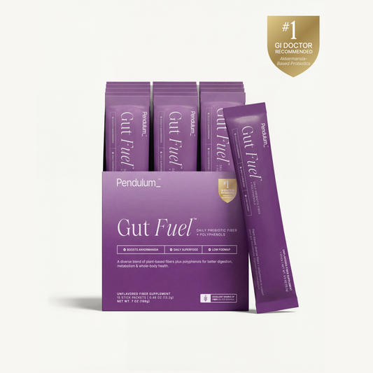 Pendulum Gut Fuel (Daily Prebiotic Fiber + Polyphenols) — 15 packets product packaging
