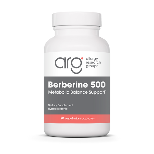 Berberine 500 — Allergy Research Group product packaging