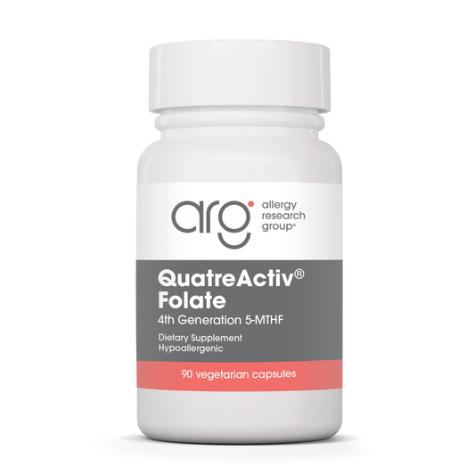 QuatreActiv® Folate — Allergy Research Group product packaging