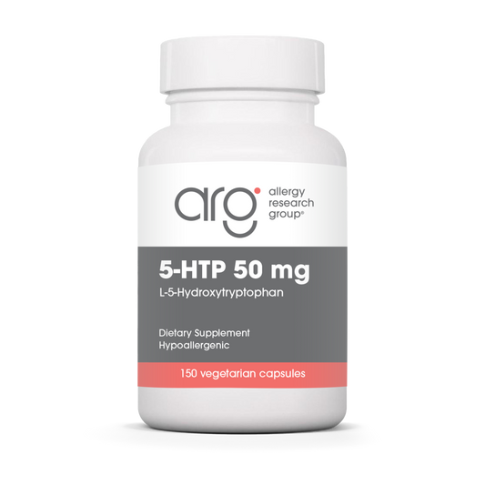 5-HTP 50 mg — Allergy Research Group product packaging