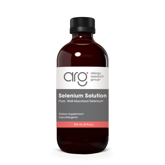 Selenium Solution — Allergy Research Group product packaging