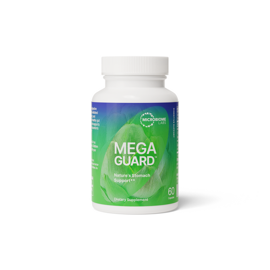 Microbiome Labs MegaGuard — 60 capsules product packaging