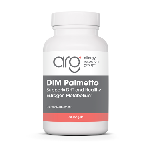 DIM Palmetto — Allergy Research Group product packaging