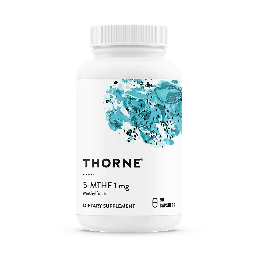Thorne 5-MTHF 1 mg — 60 capsules product packaging