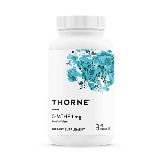 Thorne 5-MTHF 1 mg — 60 capsules product packaging