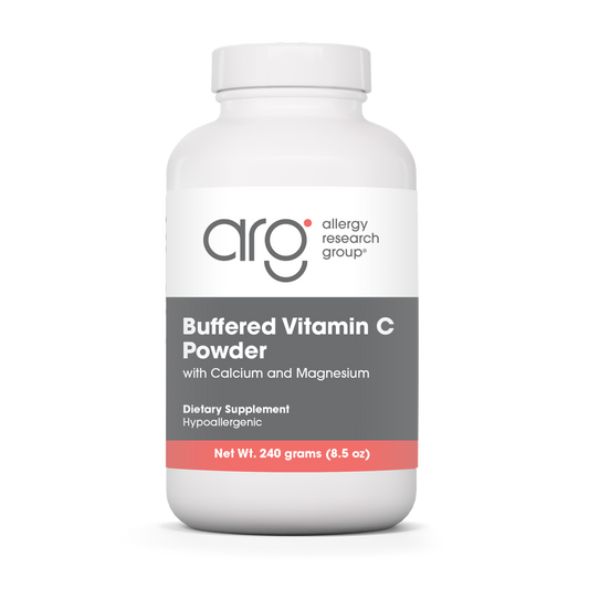 Buffered Vitamin C Powder — Allergy Research Group product packaging