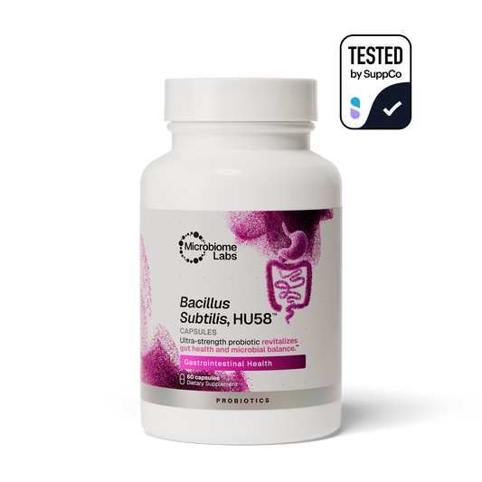 Microbiome Labs HU58 — 60 capsules product packaging