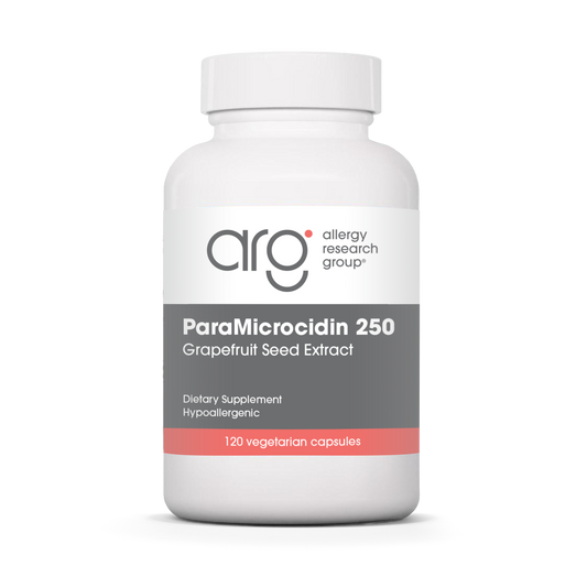 ParaMicrocidin 250 mg — Allergy Research Group product packaging