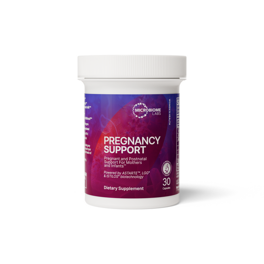 Microbiome Labs Pregnancy Support — 30 capsules product packaging