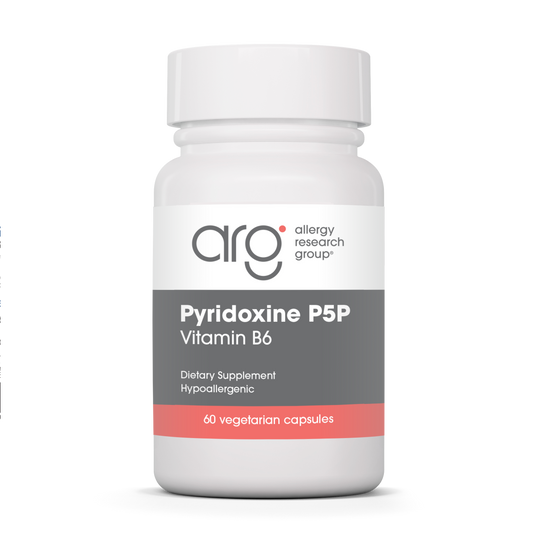 Pyridoxine P5P — Allergy Research Group product packaging