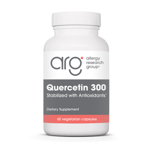 Quercetin 300 — Allergy Research Group product packaging