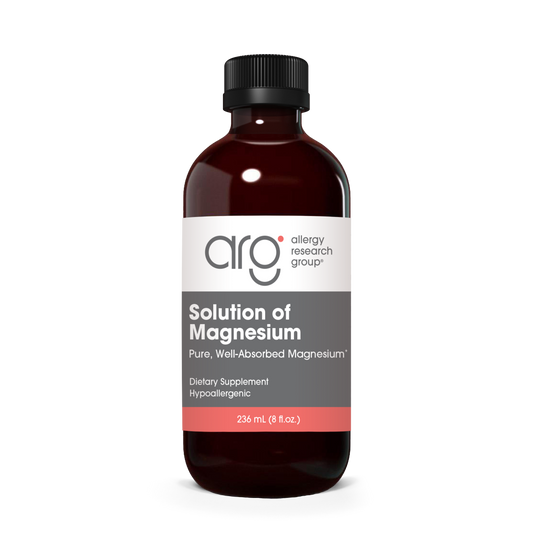 Solution of Magnesium — Allergy Research Group product packaging