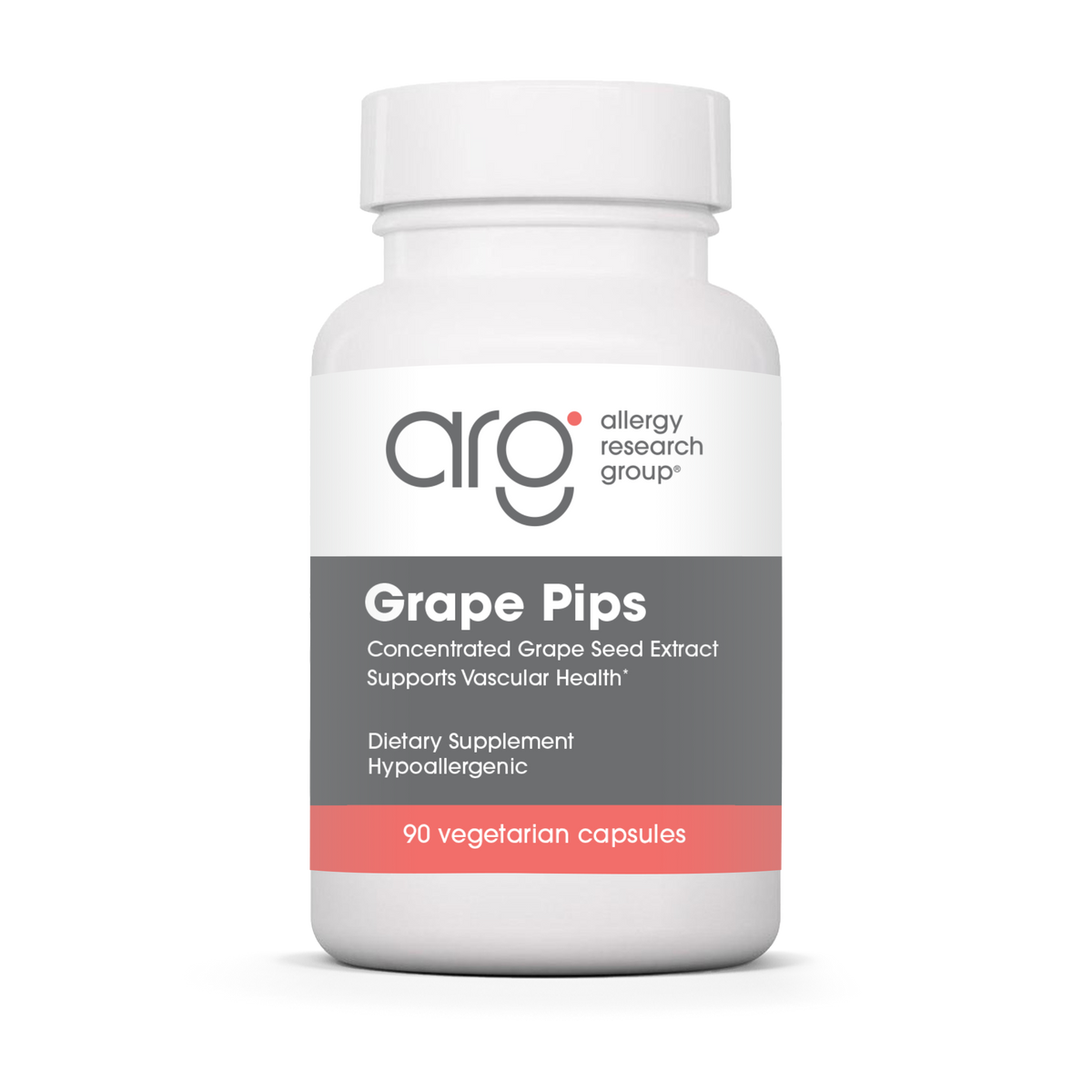 Grape Pips — Allergy Research Group product packaging