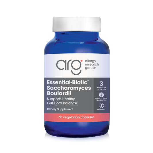 Allergy Research Group Saccharomyces Boulardii product packaging