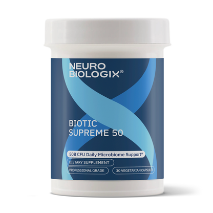 Neurobiologix Biotic Supreme 50 — 30 capsules product packaging