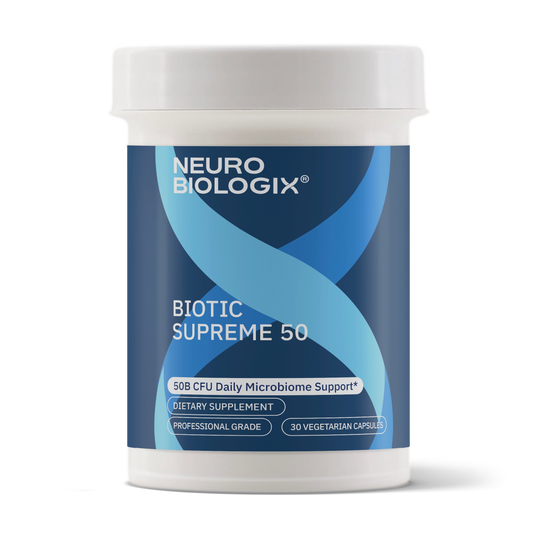 Neurobiologix Biotic Supreme 50 — 30 capsules product packaging