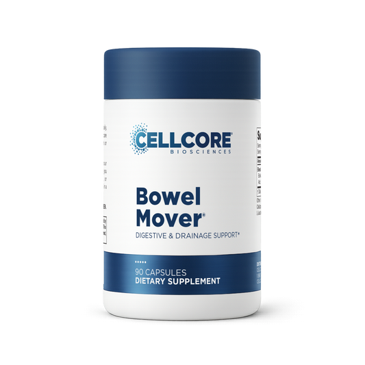 CellCore Bowel Mover — 90 capsules product packaging