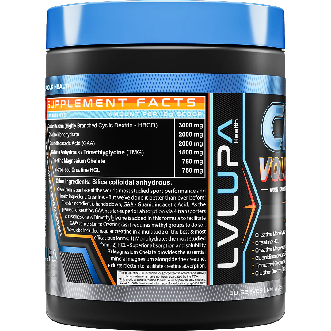 Crevolution Creatine + GAA | LVLUP Health