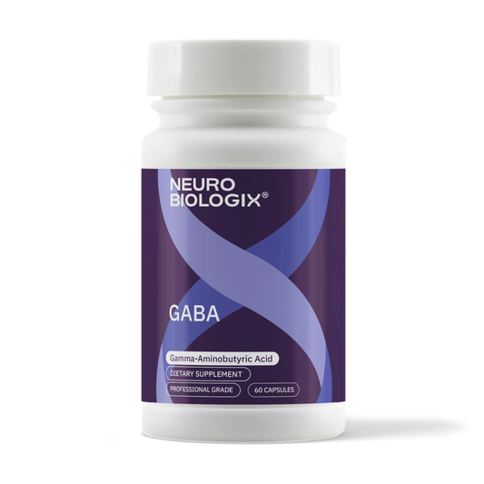 Neurobiologix GABA 420mg — 60 capsules product packaging