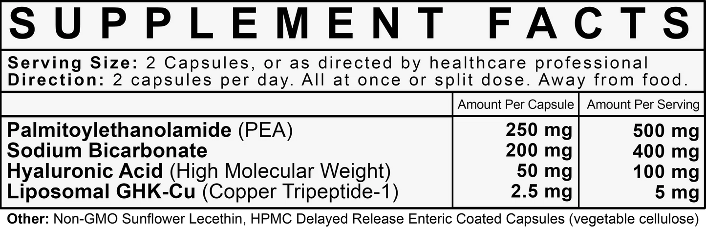 Liposomal GHK-Cu + PEA | LVLUP Health