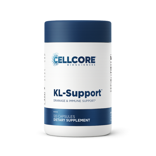 CellCore KL-Support — 120 capsules product packaging