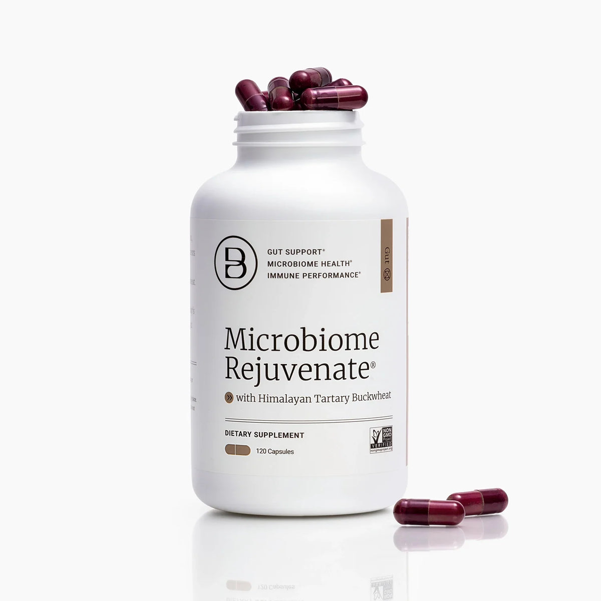 Big Bold Health Microbiome Rejuvenate® — 120 capsules product packaging