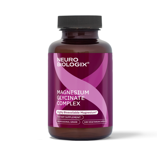 Neurobiologix Magnesium Glycinate Complex 100mg — 100 capsules product packaging