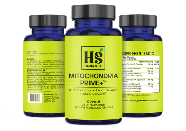 Mitochondria Prime+™ | Cellular Energy & Wellness Support | HealthGevity