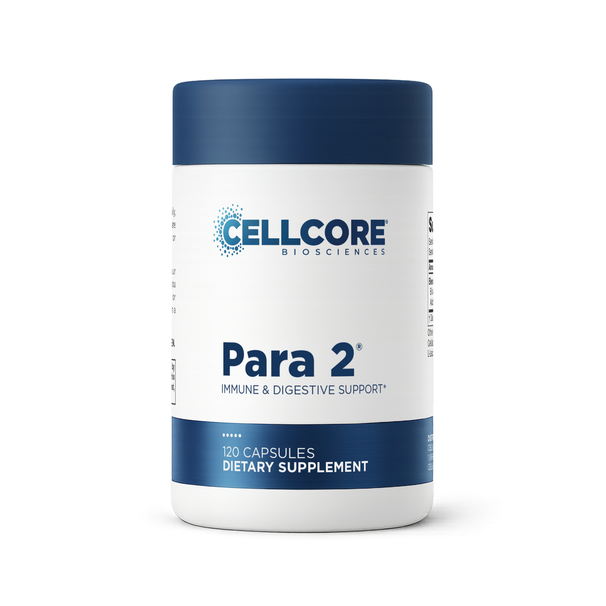 CellCore Para 2 — 120 capsules product packaging