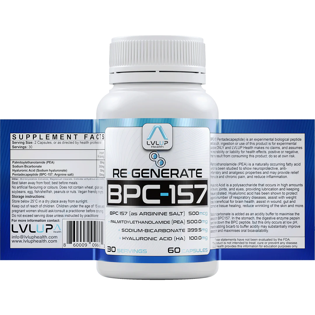 BPC-157 Regenerate | LVLUP Health