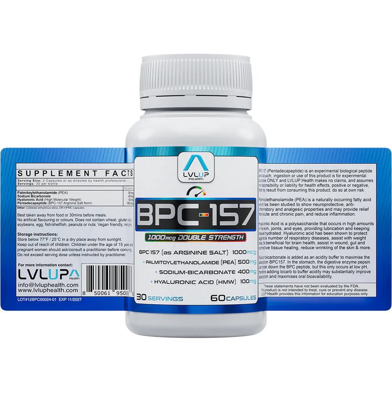 BPC-157 Double Strength | LVLUP Health