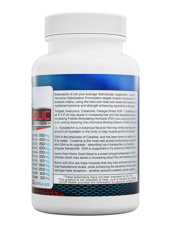 Botanabolic Testosterone Support | LVLUP Health