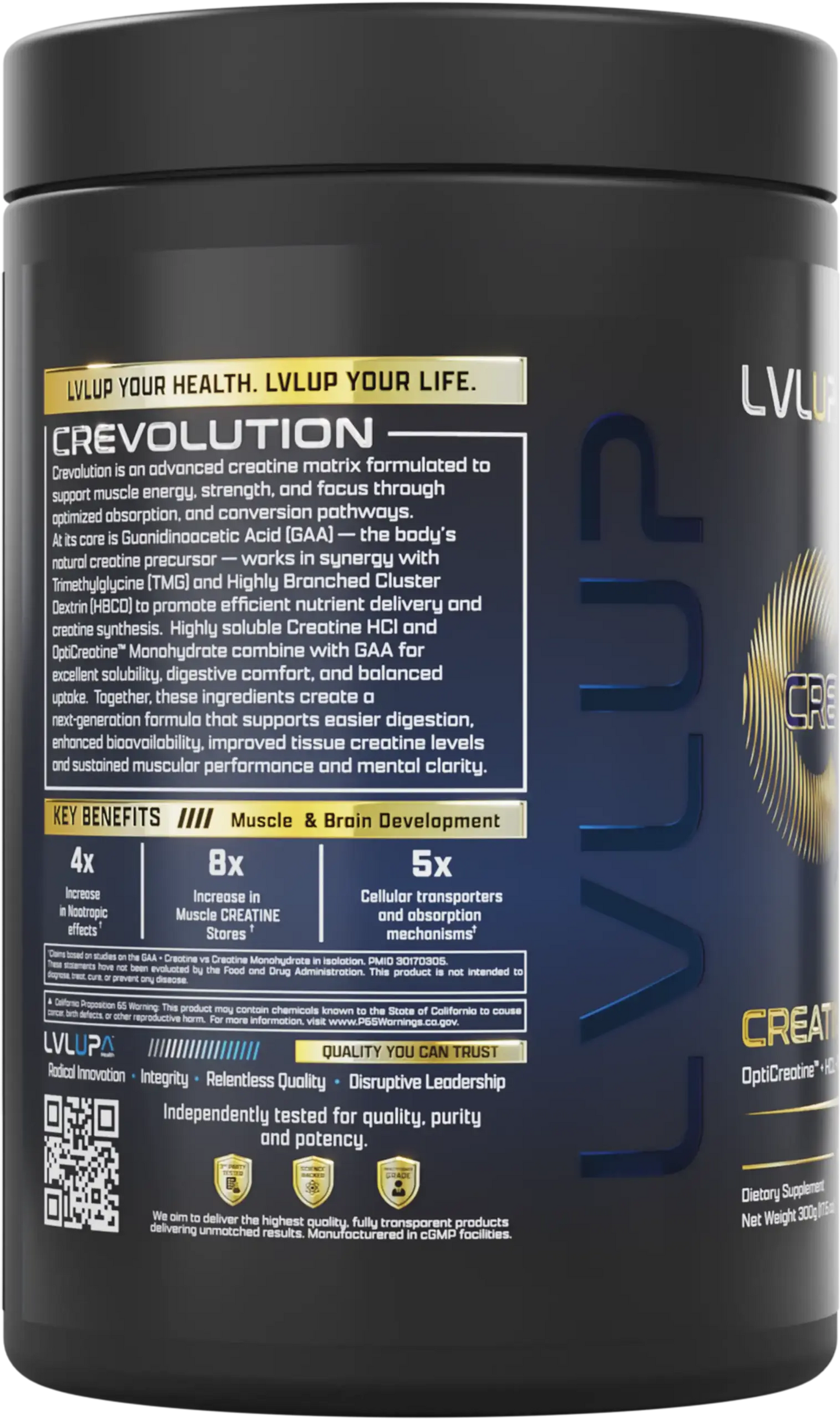 Crevolution Creatine + GAA | LVLUP Health
