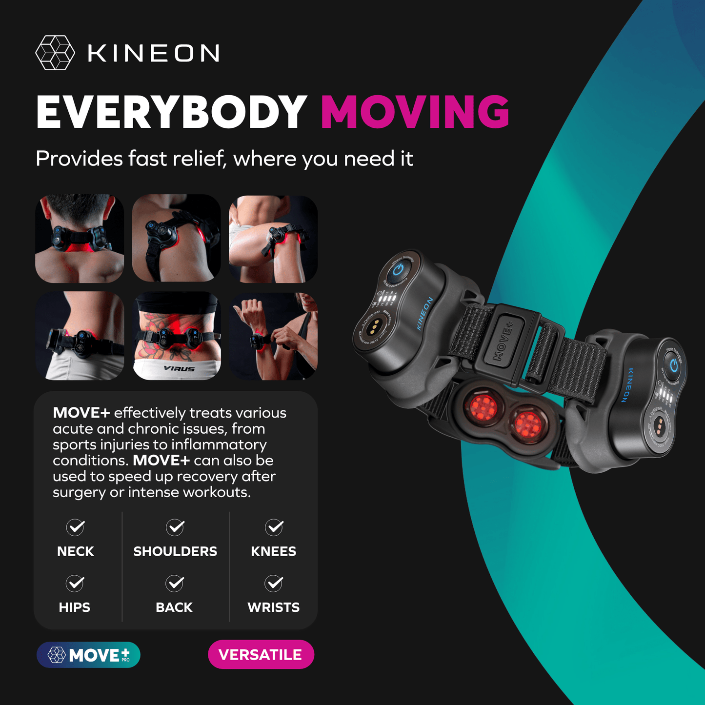 The MOVE+ Pro | Kineon