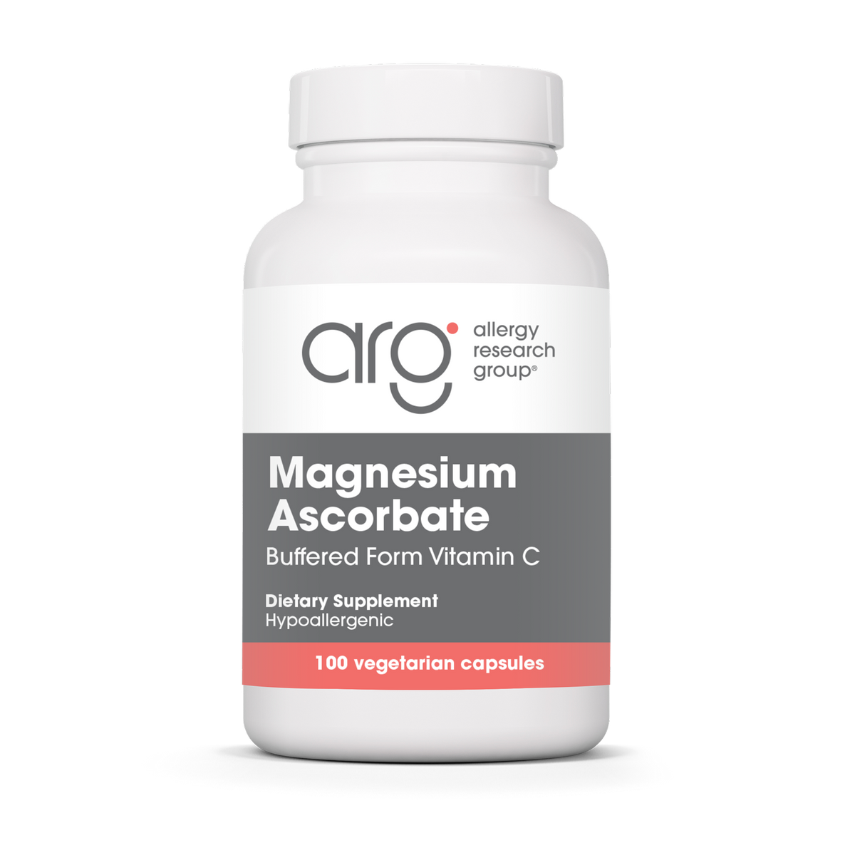 Magnesium Ascorbate — Allergy Research Group product packaging
