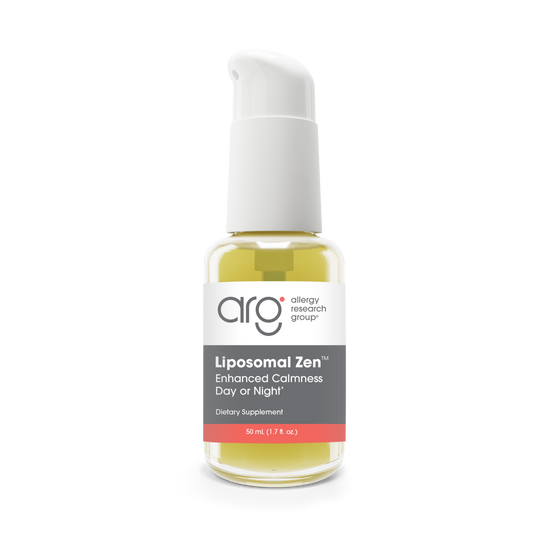 Liposomal Zen™ — Allergy Research Group product packaging