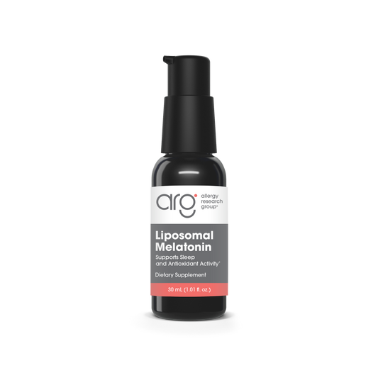 Liposomal Melatonin — Allergy Research Group product packaging
