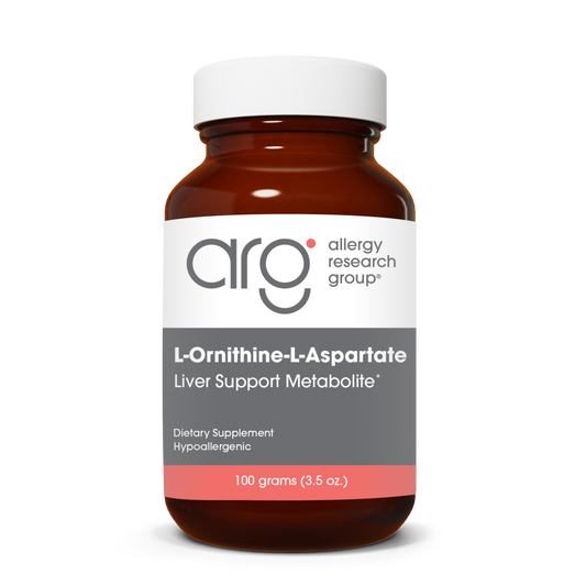 L-Ornithine-L-Aspartate — Allergy Research Group product packaging